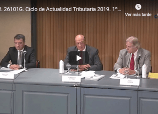 CPCECABA. Ciclo de Actualidad Tributaria Profesional. Año 2019. 1ra reunión