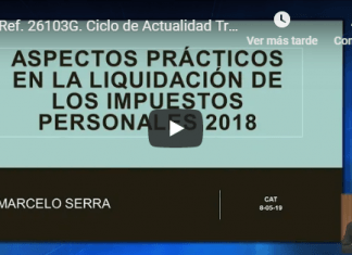 CPCECABA. Ciclo de Actualidad Tributaria Profesional. Mayo 2019