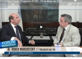 Forum Jurídico Fiscal – PROGRAMA N°202 – 15 DE MAYO DE 2019