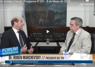 Forum Jurídico Fiscal – PROGRAMA N°201 – 8 DE MAYO DE 2019