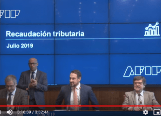AFIP: Recaudación Julio 2019 y nuevas medidas