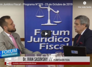 Forum Jurídico Fiscal – PROGRAMA N°225 – 23 DE OCTUBRE DE 2019
