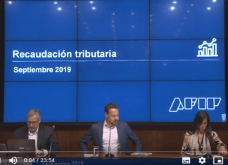 AFIP: Recaudación Septiembre 2019 y nuevas medidas