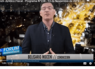 Forum Jurídico Fiscal – PROGRAMA N°228 – 13 DE NOVIEMBRE DE 2019
