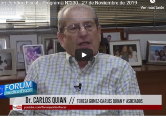 Forum Jurídico Fiscal – PROGRAMA N°230 – 27 DE NOVIEMBRE DE 2019