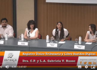 CPCECABA. Registro Único Tributario y Libro Sueldos Digital: Conferencia y material