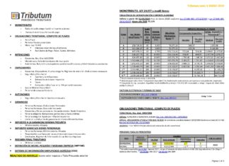 Tablas Tributum: Impositivas, Laborales y Auditoria. AÑO 2020 (actualizada 6/01/2020)