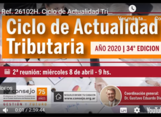 CPCECABA. Ciclo de Actualidad Tributaria. Abril 2020