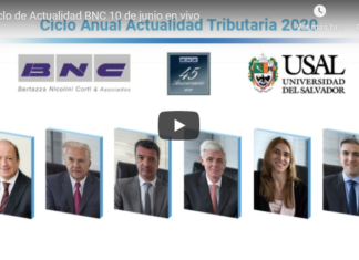 📺 Ciclo Anual Actualidad Tributaria. USAL-Estudio BNC y Asoc. Junio 2020