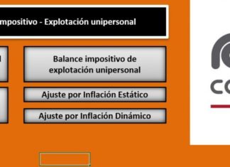SIMULADOR: ajuste por inflación impositivo en Explotaciones Unipersonales