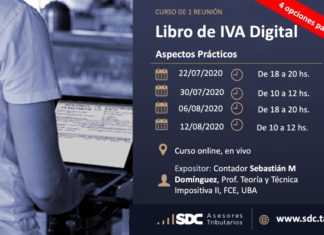 CURSO: Libro de IVA Digital. Aspectos prácticos ante su vigencia obligatoria