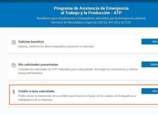 🏁Re apertura ATP 4. Créditos subsidiados. Julio 2020: denegación o su solicitud. Pantallas paso a paso🏁