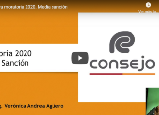 📺 CPCECABA. Nueva moratoria 2020. Media sanción