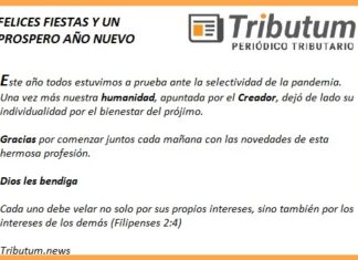 FELICES FIESTAS Y UN PROSPERO AÑO NUEVO