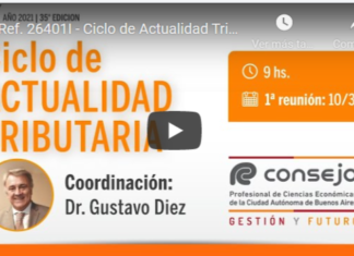 CPCECABA. Ciclo de Actualidad Tributaria. Marzo 2021
