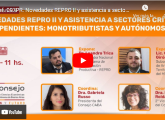 CPCECABA. Novedades REPRO II y asistencia a sectores críticos independientes