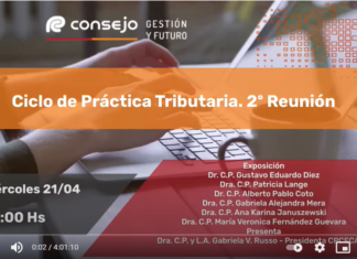 CPCECABA. Ciclo de Práctica Tributaria. Abril 2021
