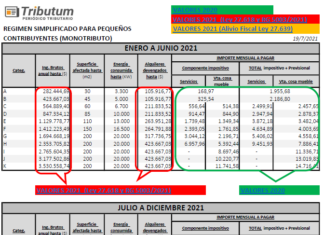 ⁉MONOTRIBUTO: Recategorización JULIO-AGOSTO 2021. Preguntas y Respuestas