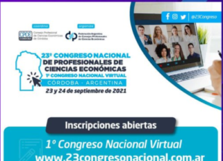 FACPCE: 23° Congreso Nacional de Profesionales de Ciencias Económicas – 1° Congreso Nacional Virtual