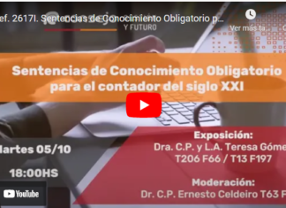 CPCECABA. Sentencias de Conocimiento Obligatorio para el contador del siglo XXI