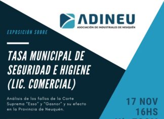 Charla: Tasa Municipal de Seguridad e Higiene y sus efectos