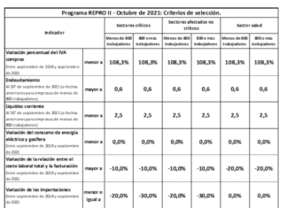 Res 698/2021. MTESS. Laboral. Empleadores. REPRO II. Subsidio. OCTUBRE 2021. Parámetros