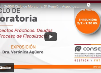 CPCECABA. Ciclo de Moratoria (3): Aspectos Prácticos. Deudas en Proceso de Fiscalización