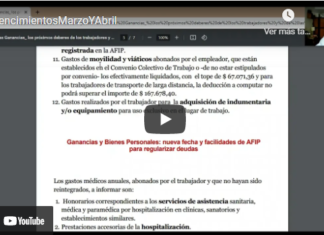 Marzo y Abril: próximos deberes de los trabajadores y de las empresas en Ganancias