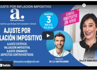 Ajuste por inflación impositivo