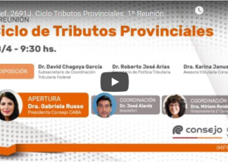 CPCECABA. Ciclo Tributos Provinciales. Abril 2022
