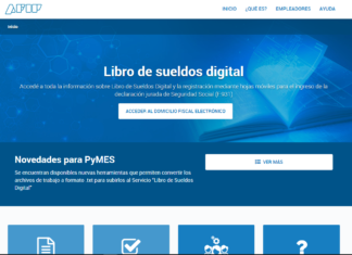 La AFIP simplifica el uso del Libro de Sueldos Digital a las pymes. Plantillas modelo de conversión archivo a txt