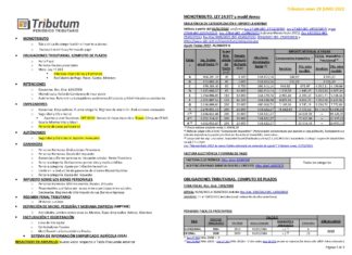 Tablas Tributum: Impositivas, Laborales y Auditoria (actualizada 29/06/2022)