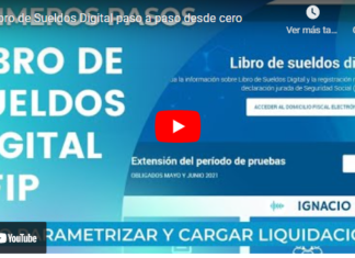 Libro de Sueldos Digital paso a paso desde cero