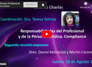FACPCE. Ciclo de Charlas: Responsabilidades del Profesional de la Persona Jurídica. Compliance