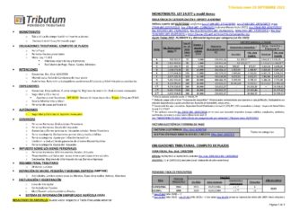 Tablas Tributum: Impositivas, Laborales y Auditoria (actualizada 29/09/2022)