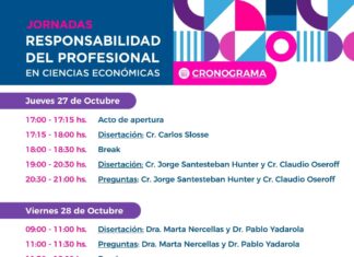 NQN: Programa. Jornadas sobre Responsabilidad del Profesional de Ciencias Económicas (CPCE NQN)