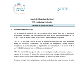 🤔 Espacio de diálogo AFIP. Entidades profesionales. Seguridad Social. Diciembre 2022