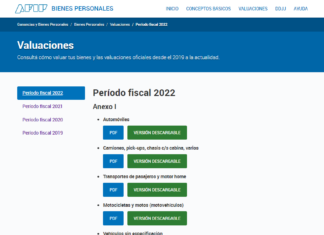 DDJJ 2022. Bienes Personales: valuaciones y valores. Publicación
