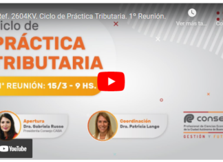 CPCECABA. Ciclo de Práctica Tributaria. Marzo 2023