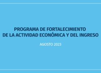 Fortalecimiento de la actividad económica y del ingresos Agosto 2023: con normativa pendiente