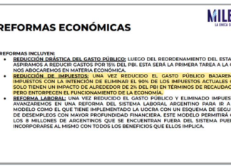 Redes Sociales: Plan de gobierno de LLA #BajaImpuestos