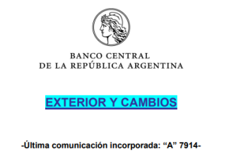 BCRA. Comercio Exterior y Cambios. Normas. Texto ordenado. Diciembre 2023