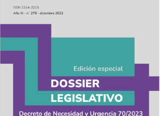 Dossier legislativo. Dec 70/2023 Emergencias y desregulaciones: texto vigente y anterior completo