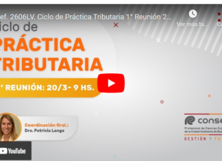CPCECABA. Ciclo de Práctica Tributaria. Marzo 2024