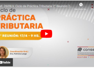 CPCECABA. Ciclo de Práctica Tributaria. Abril 2024