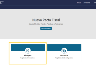 Paquete Fiscal. Nuevo micrositio AFIP: Blanqueo y sus aspectos