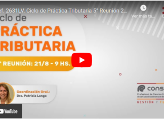 CPCECABA. Ciclo de Práctica Tributaria. Agosto 2024