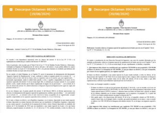 Dictámenes. DNI. Blanqueo. Ley 27.743. Efectivo. CERA. Período permanencia. Destinos. Análisis. Preguntas y respuestas