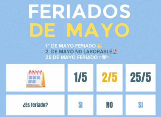 Feriados y No Laborables de Mayo: ¿Qué se trabaja y qué no?