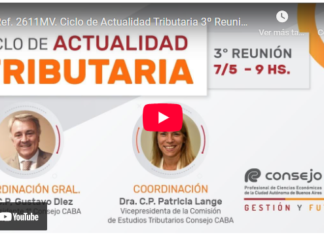 CPCECABA. Ciclo de Actualidad Tributaria. Mayo 2025